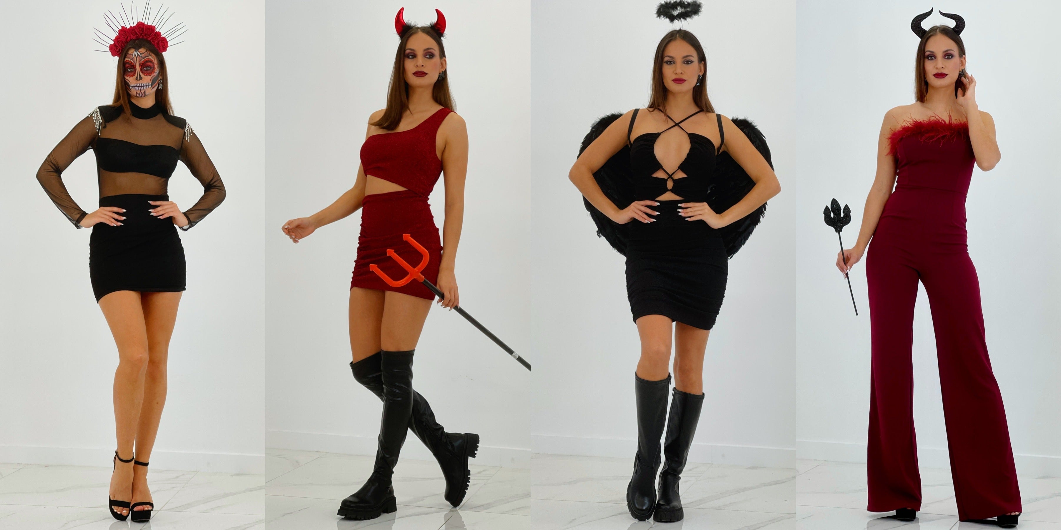Halloween Look Inspiration: Saca tu lado más sexy con 4 looks increíbles