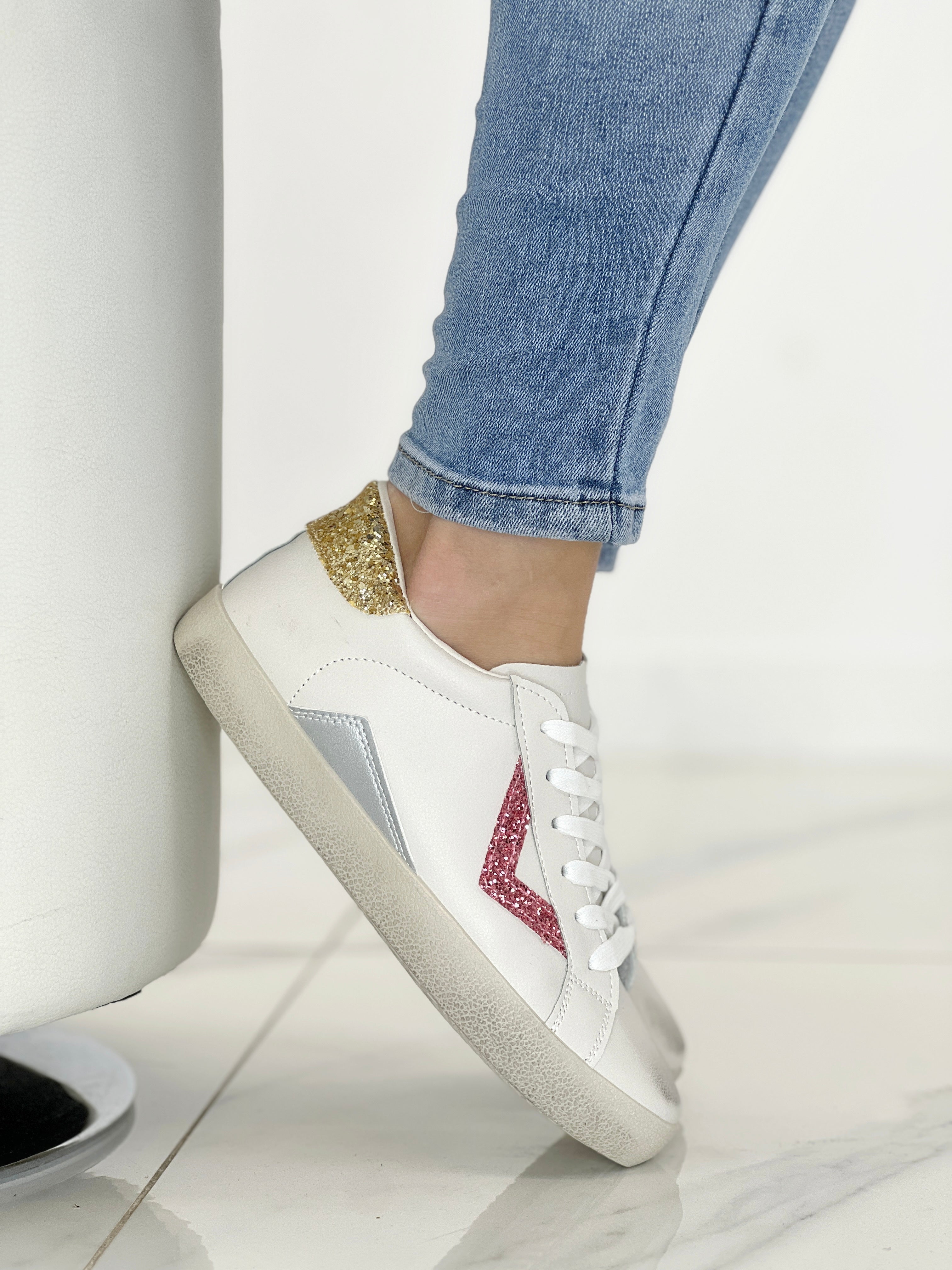 Zapatilla brillo
