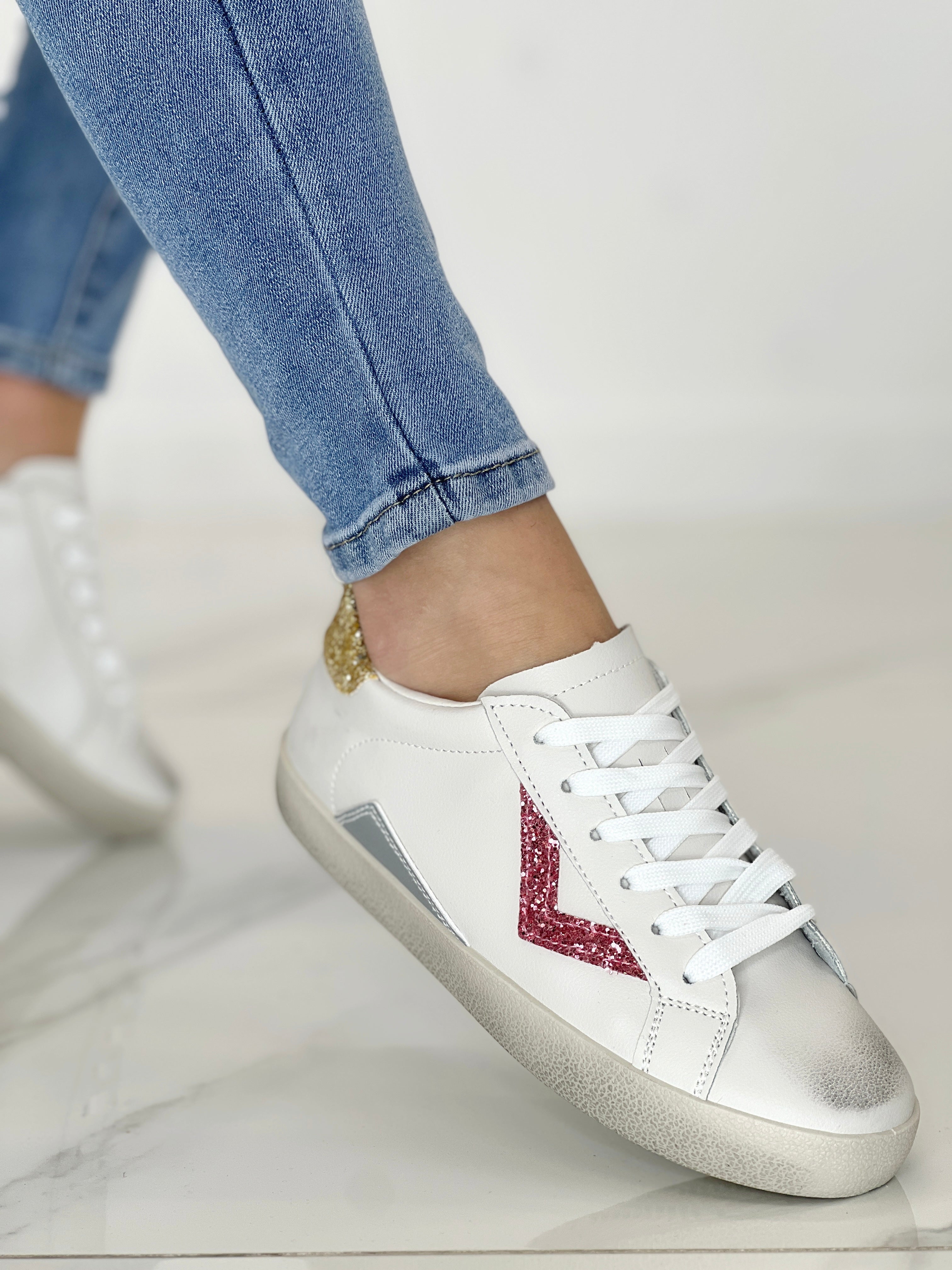 Zapatilla brillo