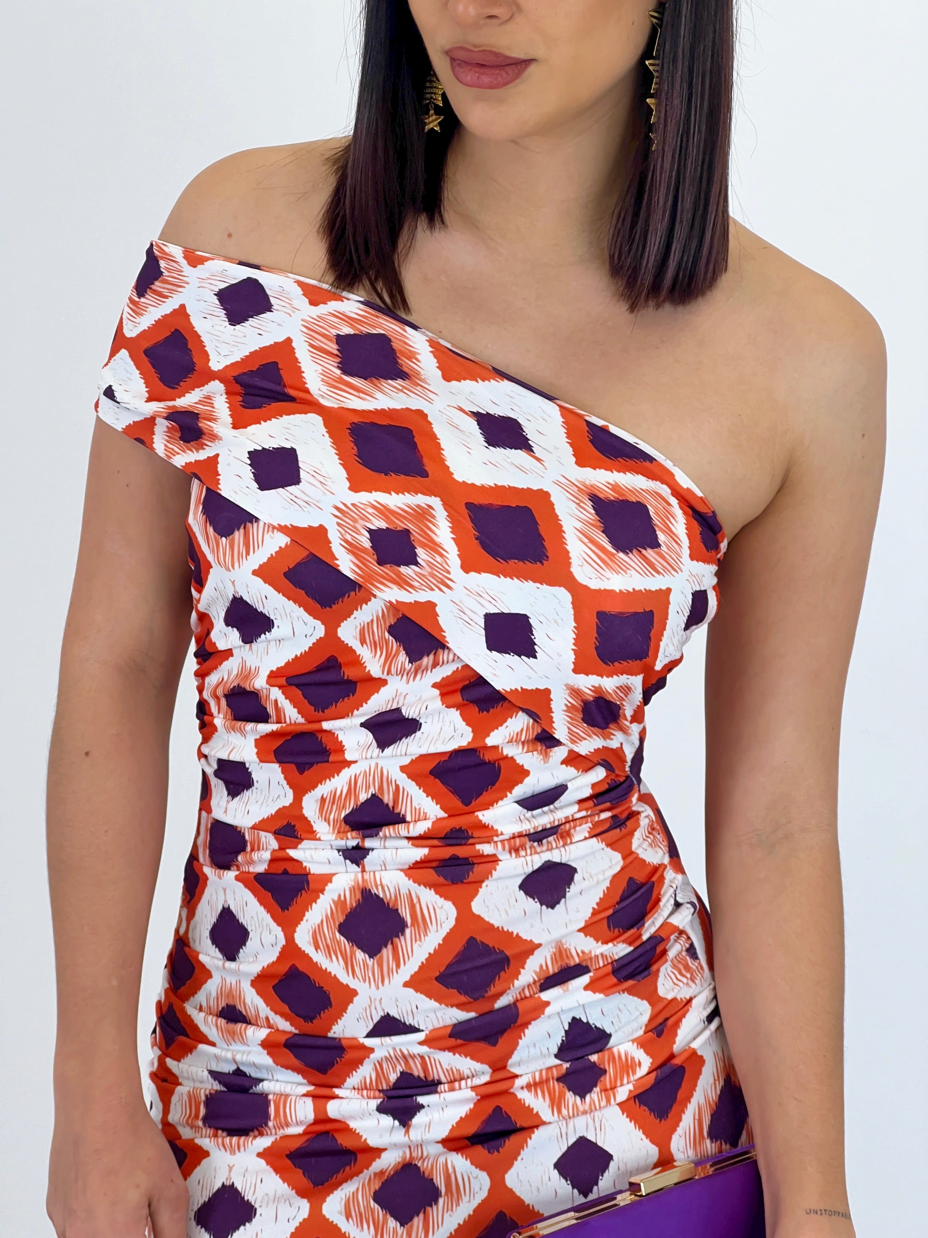 Vestido estampado Aurora