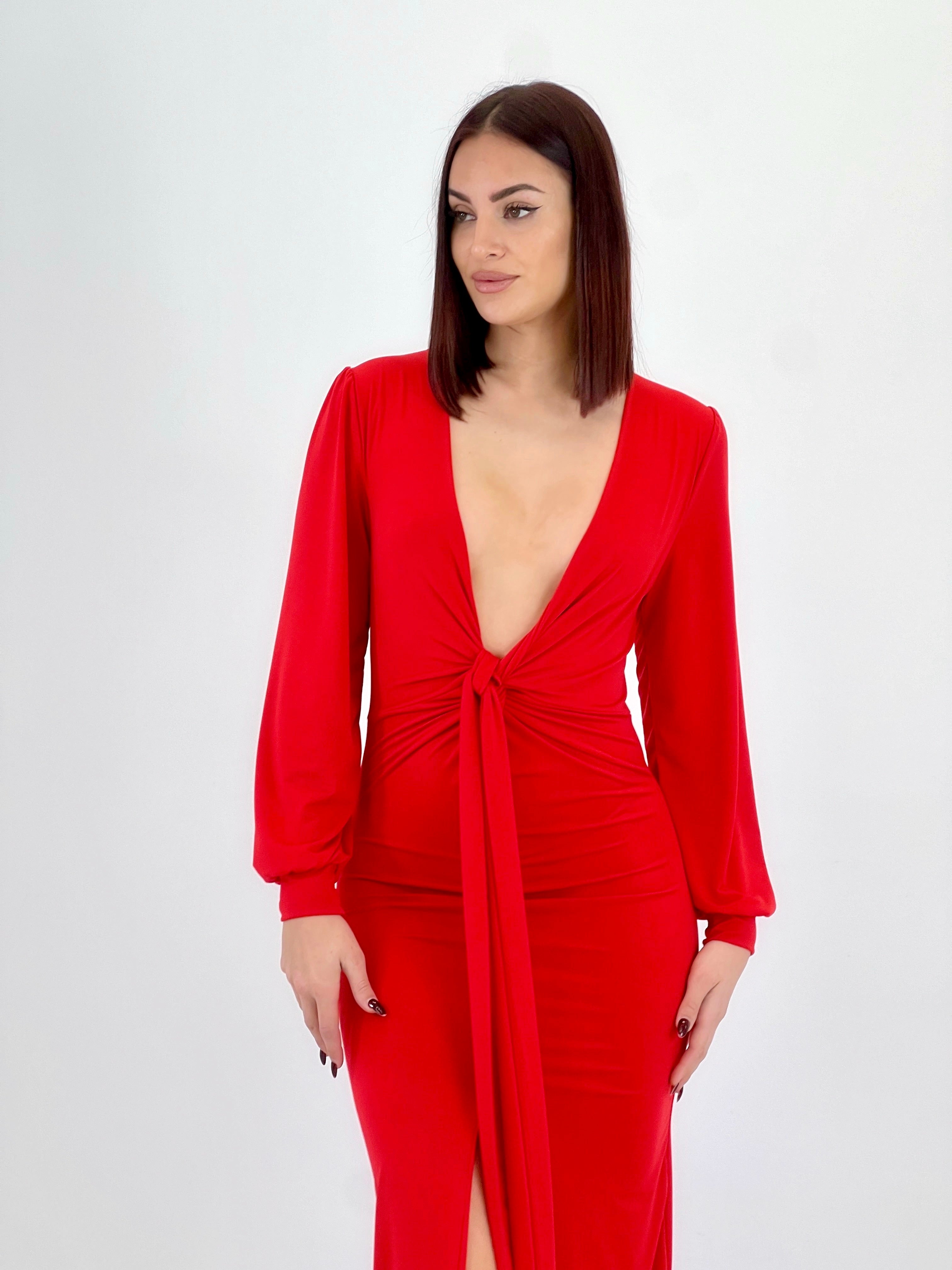 Vestido anudado Mariela