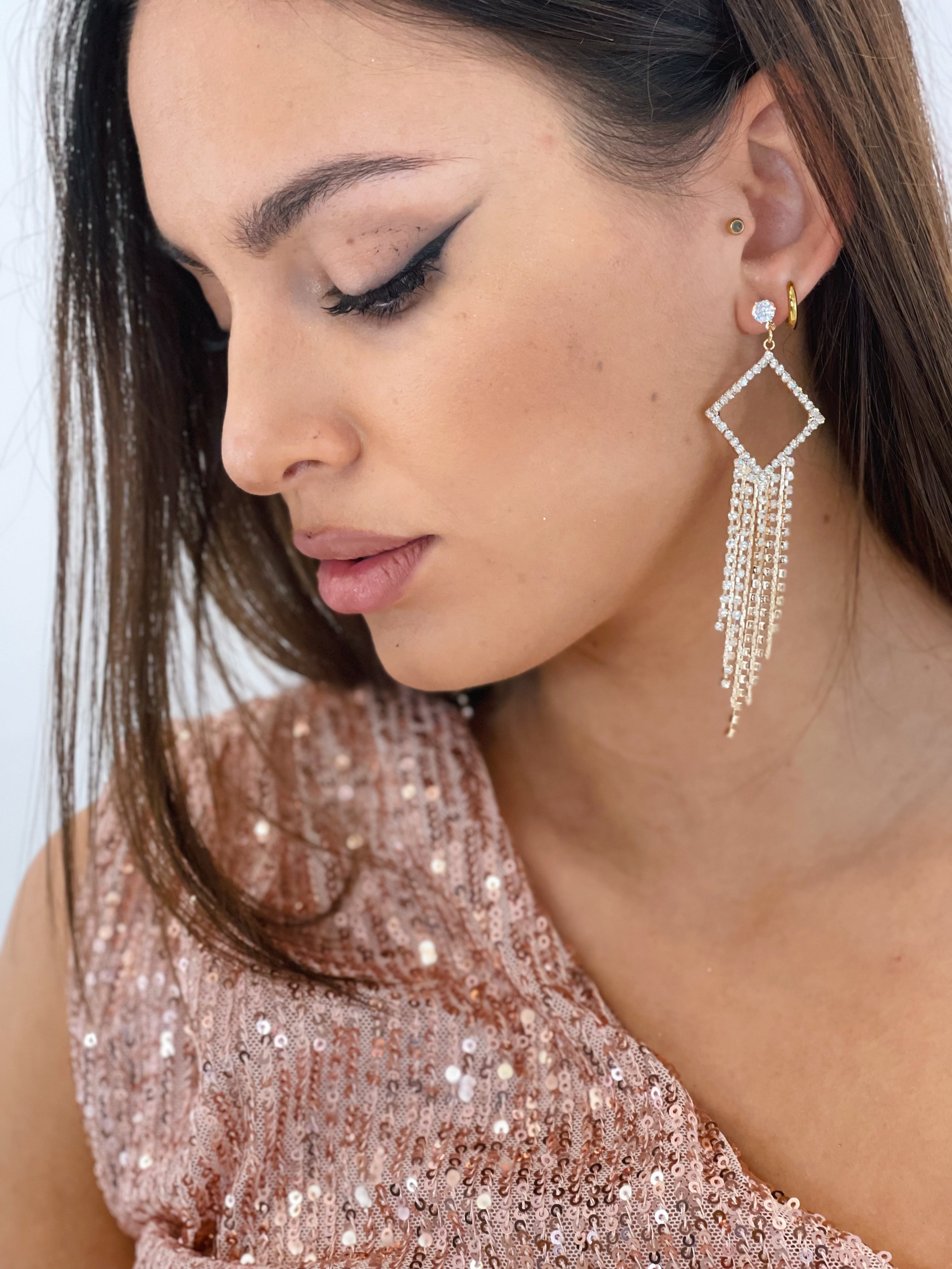 long earrings