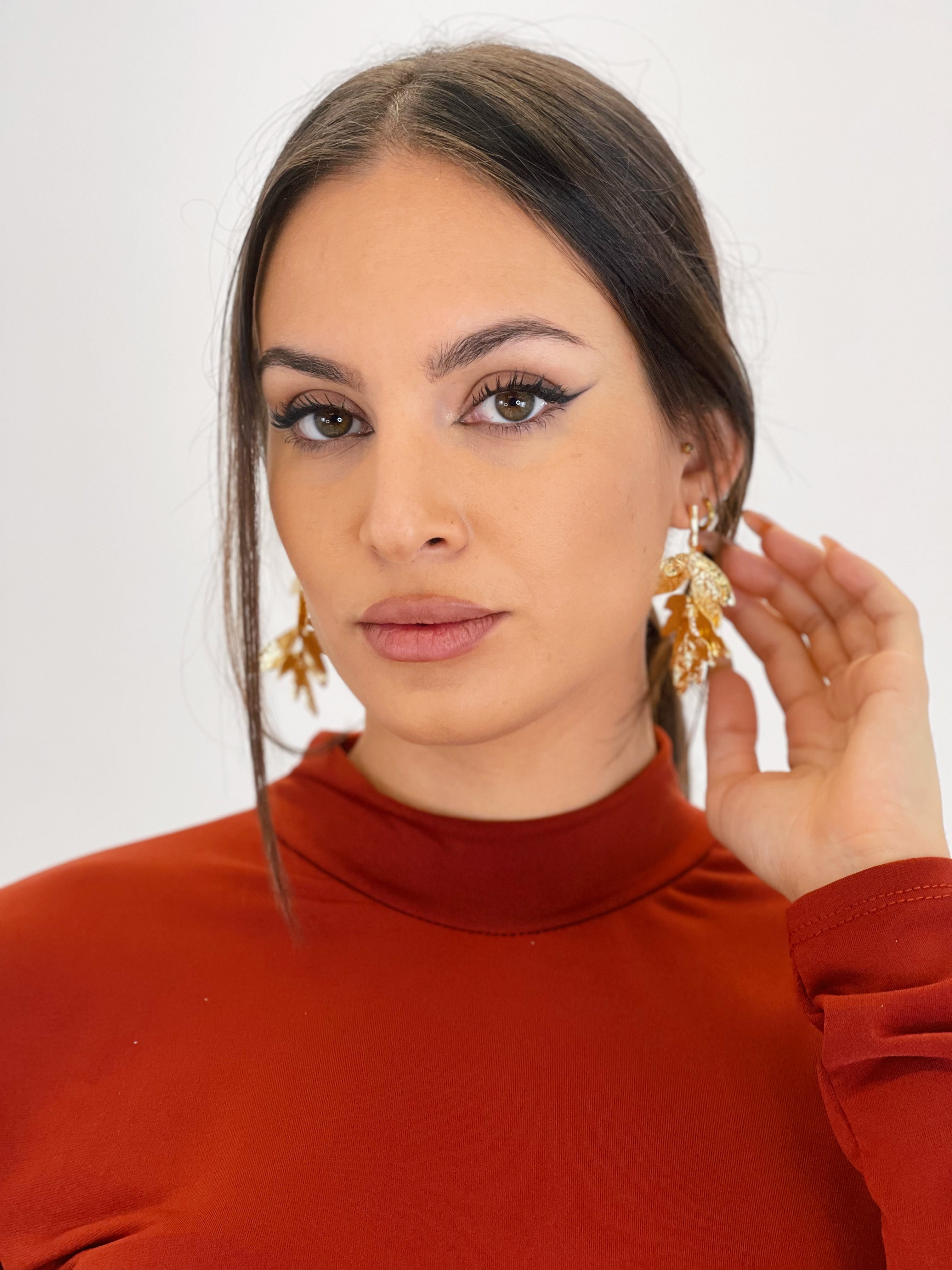 long earrings